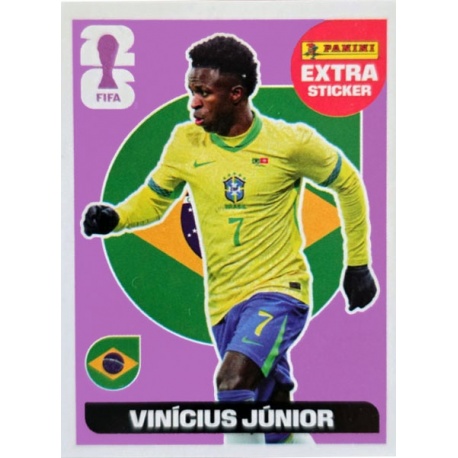 Vinícíús Júnior Brazil Extra Stickers