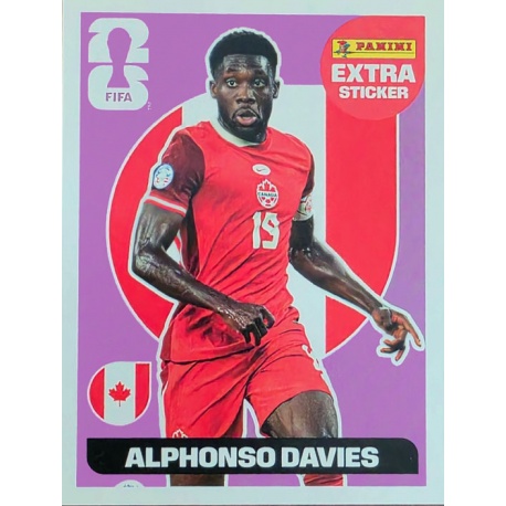 Alphonso Davies Cánada Extra Stickers