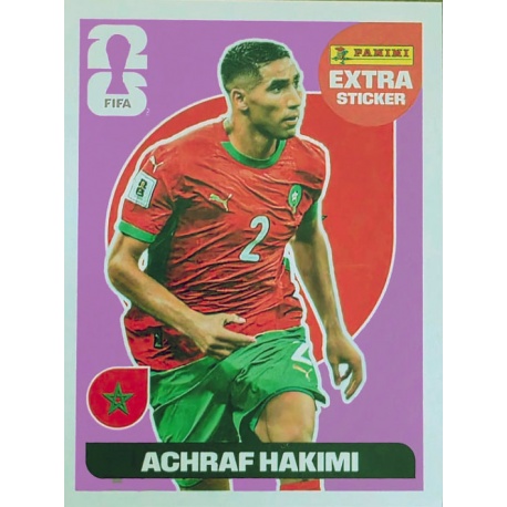 Achraf Hakimi Morocco Extra Stickers