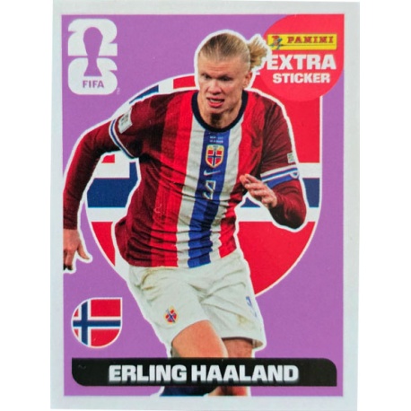 Erling Haaland Norway Extra Stickers