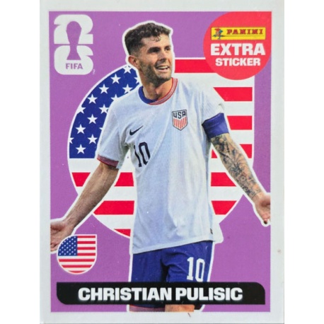 Christian Pulisic USA Extra Stickers