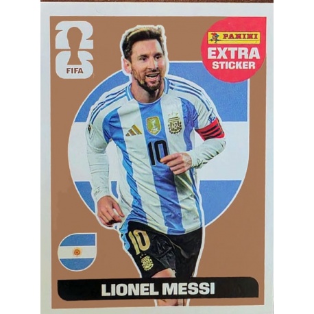 Lionel Messi Argentina Bronze Extra Stickers