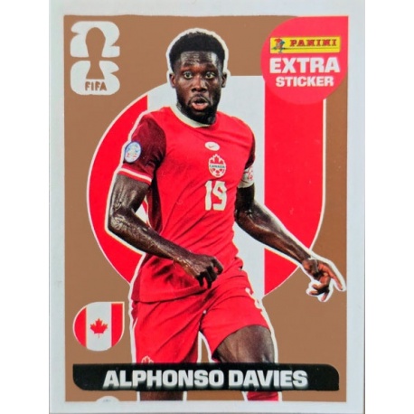 Alphonso Davies Cánada Bronze Extra Stickers