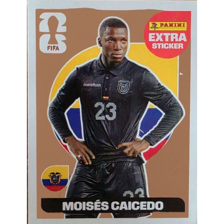 Moisés Caicedo Ecuador Bronze Extra Stickers