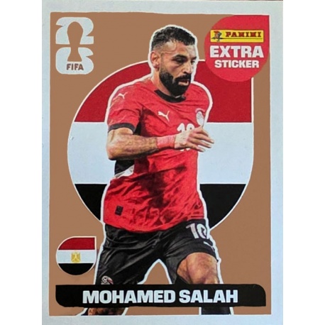 Mohamed Salah Egypt Bronze Extra Stickers