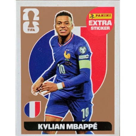 Kylian Mbappé France Bronze Extra Stickers