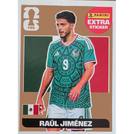 Raúl Jiménez México Bronze Extra Stickers