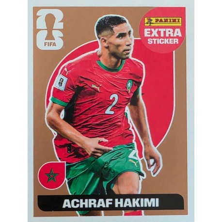 Achraf Hakimi Morocco Bronze Extra Stickers