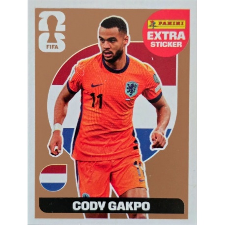 Cody Gakpo Netherlands Bronze Extra Stickers