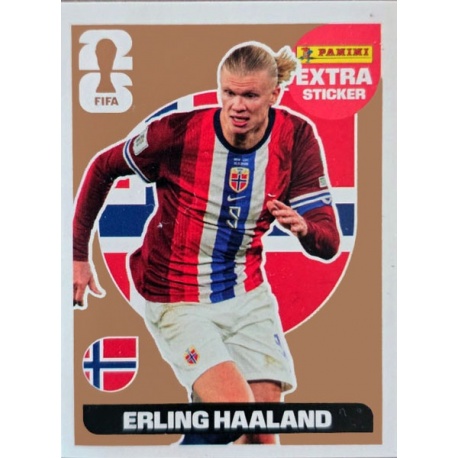 Erling Haaland Norway Bronze Extra Stickers