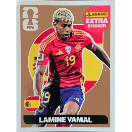 Lamine Yamal España Bronze Extra Stickers