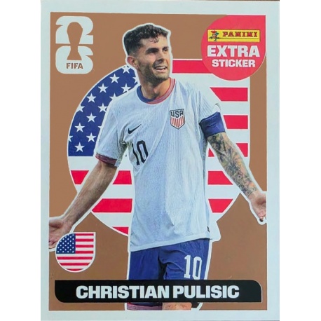 Christian Pulisic USA Bronze Extra Stickers