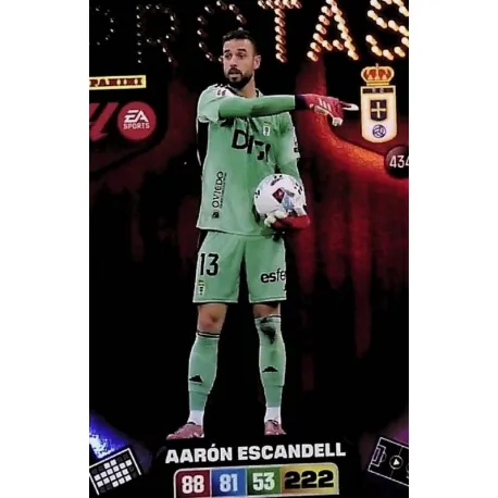 Cromo Aarón Escandell (Protas) Oviedo #434