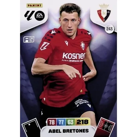 Cromo Abel Bretones Osasuna #243