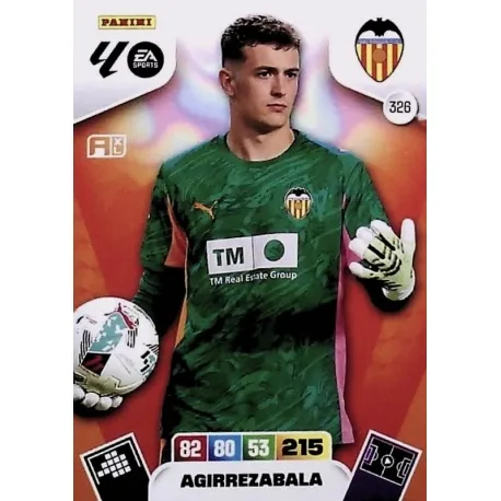 Cromo Agirrezabala Valencia #326