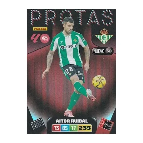 Cromo Aitor Ruibal (Protas) Real Betis #510