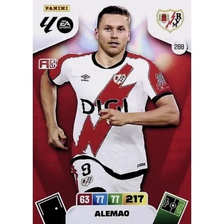 Cromo Alemão Rayo Vallecano #288