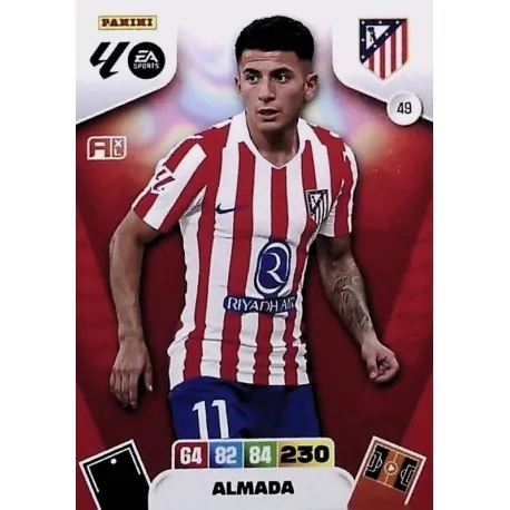 Cromo Almada Atlético Madrid #49