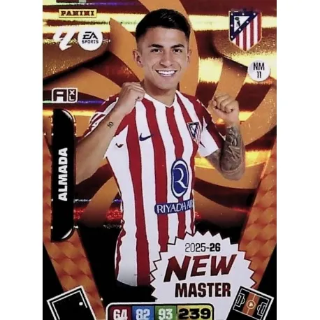 Cromo Almada (New Master) Atlético Madrid #NW 11