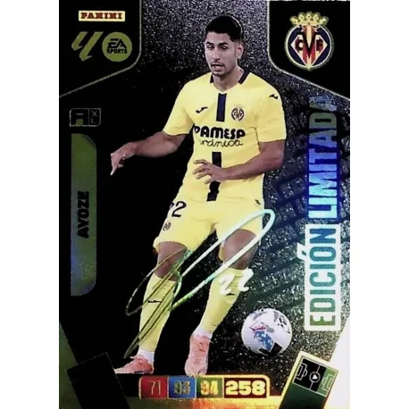Cromo Ayoze (Edición Limitada Firmada) Villarreal #ELimitada Firmada 4