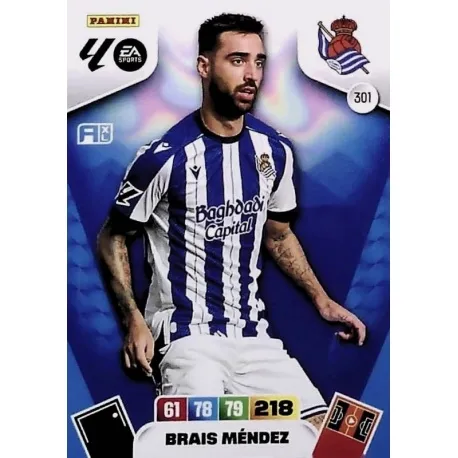 Cromo Brais Méndez Real Sociedad #301
