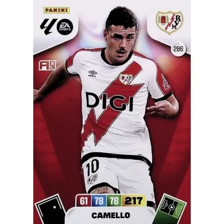Cromo Camello Rayo Vallecano #286