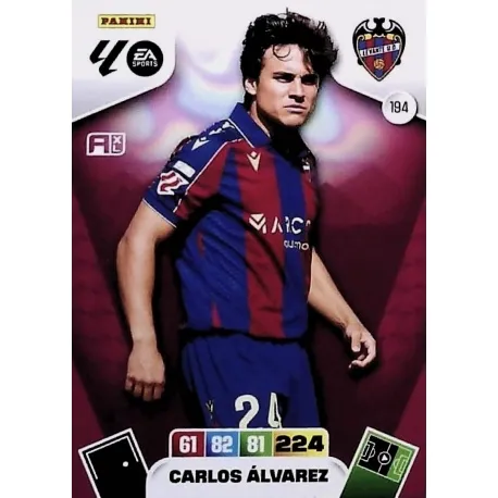 Cromo Carlos Álvarez Levante #194