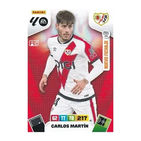 Cromo Carlos Martín (Nuevo Fichaje) Rayo Vallecano #285 bis