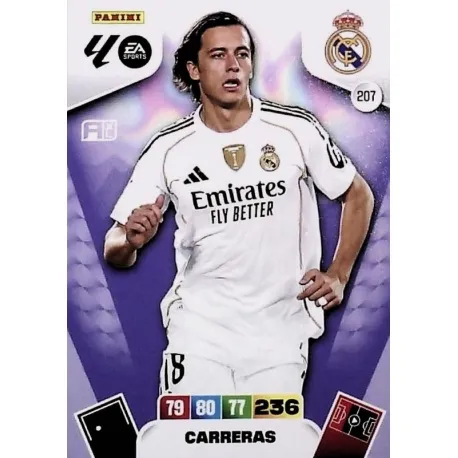 Cromo Carreras Real Madrid #207
