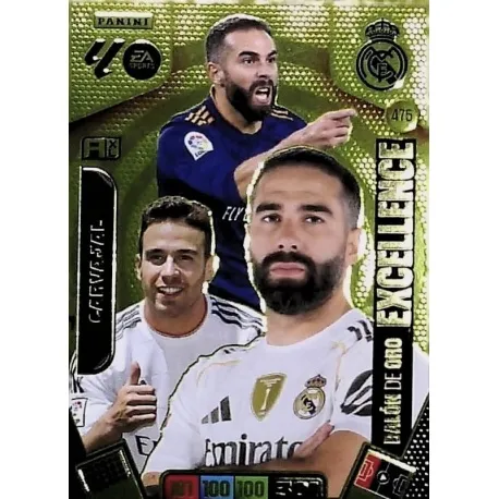Cromo Carvajal (Balón de Oro Excellence) Real Madrid #475