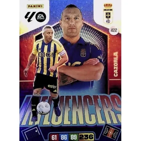 Cromo Cazorla (Influencers) Oviedo #422