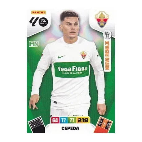 Cromo Cepeda (Nuevo Fichaje) Elche #123 bis