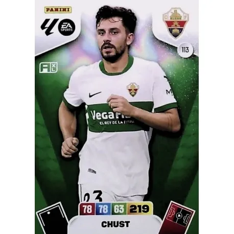 Cromo Chust Elche #113