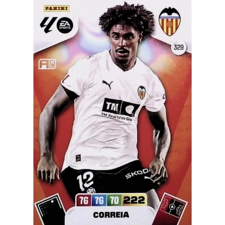 Cromo Correa Valencia #329