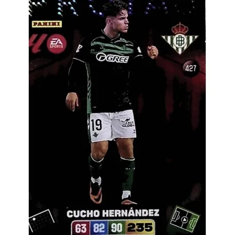 Cromo Cucho Hernández (Protas) Real Betis #427