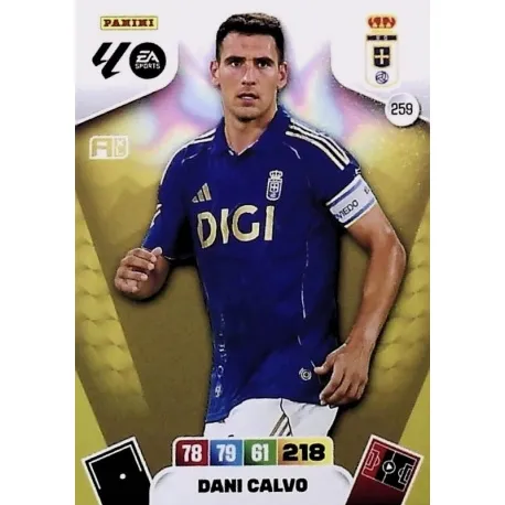 Cromo Dani Calvo Oviedo #259