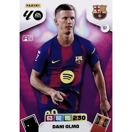 Cromo Dani Olmo Barcelona #67