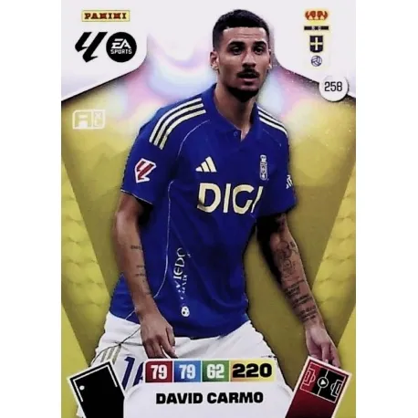 Cromo David Carmo Oviedo #258