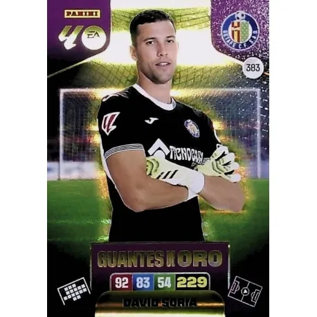 Cromo David Soria (Guantes de Oro) Getafe #383