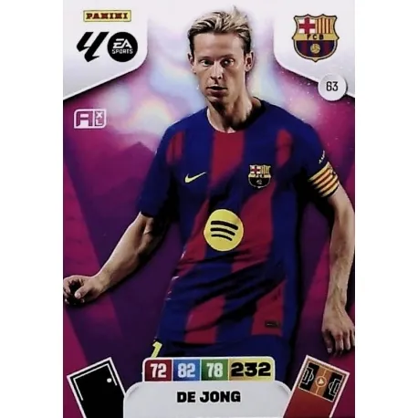 Cromo De Jong Barcelona #63