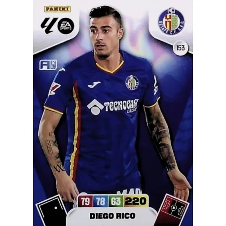 Cromo Diego Rico Getafe #153