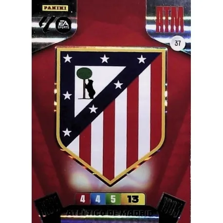 Cromo Escudo Atlético Madrid Atlético Madrid #37