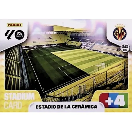 Cromo Estadio De La Cerámica Villarreal #343 bis
