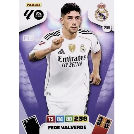 Cromo Fede Valverde Real Madrid #209