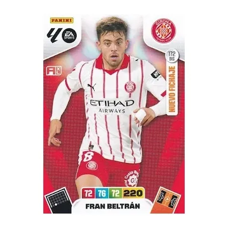 Cromo Fran Beltrán (Nuevo Fichaje) Girona #172 bis