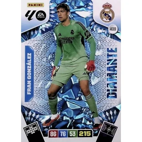 Cromo Fran González (Diamante) Real Madrid #409