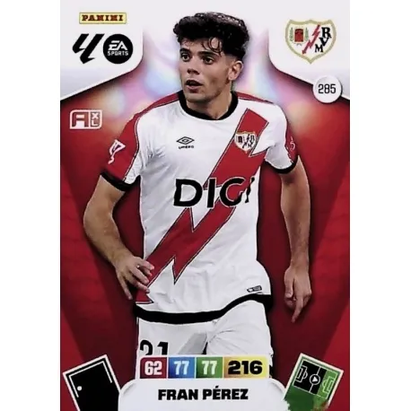 Cromo Fran Pérez Rayo Vallecano #285