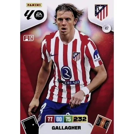 Cromo Gallagher Atlético Madrid #47