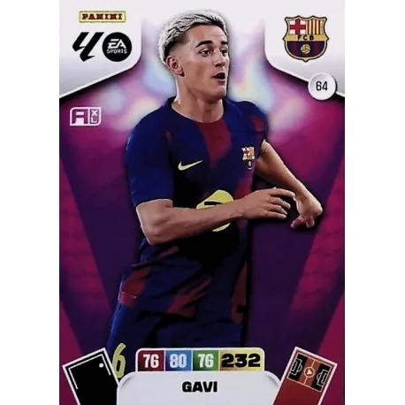 Cromo Gavi Barcelona #64