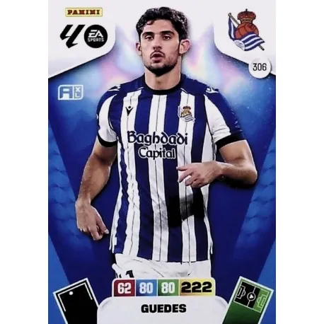 Cromo Guedes Real Sociedad #306